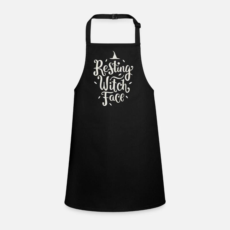 Resting Witch Face Children's Apron