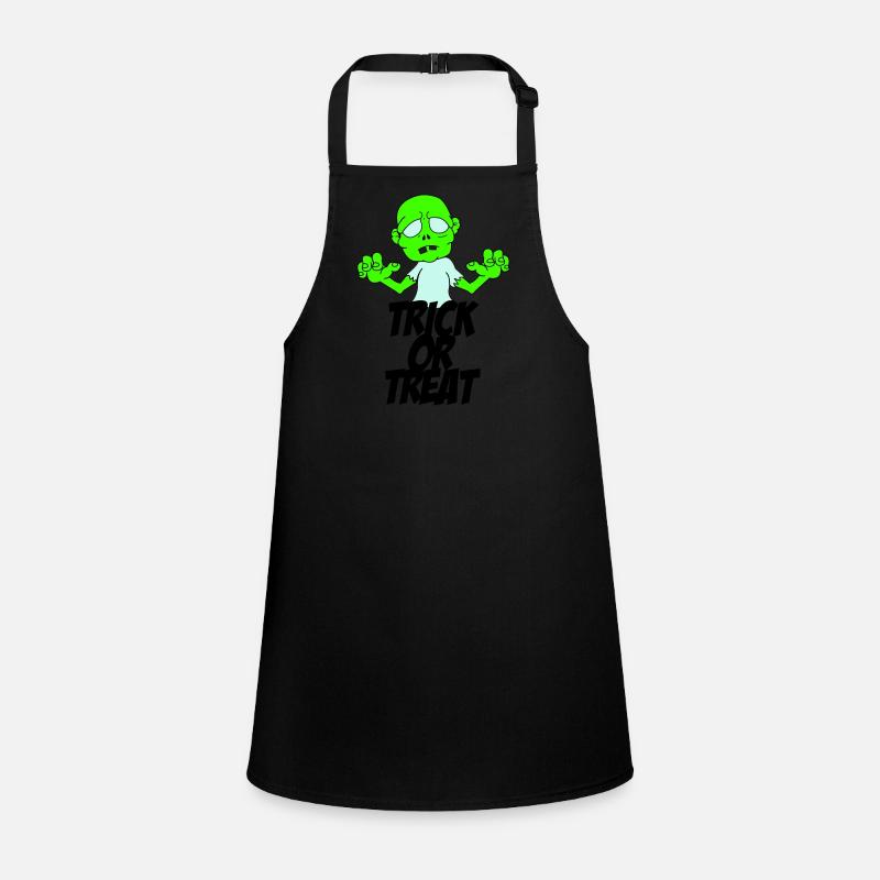 zombie trick or treat Children's Apron