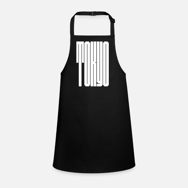 Tokyo City bold typography Children's Apron