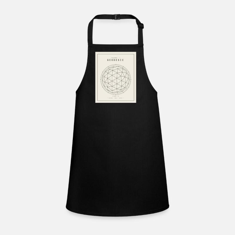Geodesian Sphere Geometry Pattern Children's Apron