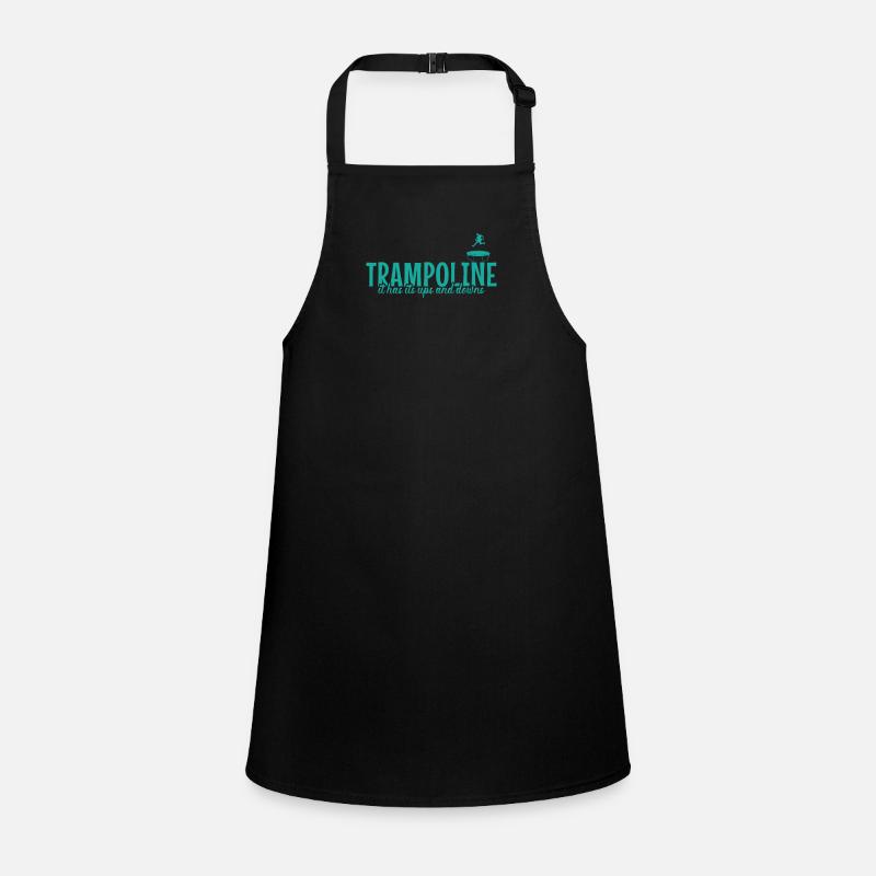 Trampolines it has it's ups and downs Leisure Children's Apron
