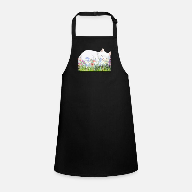 Sleeping Cat Children's Apron