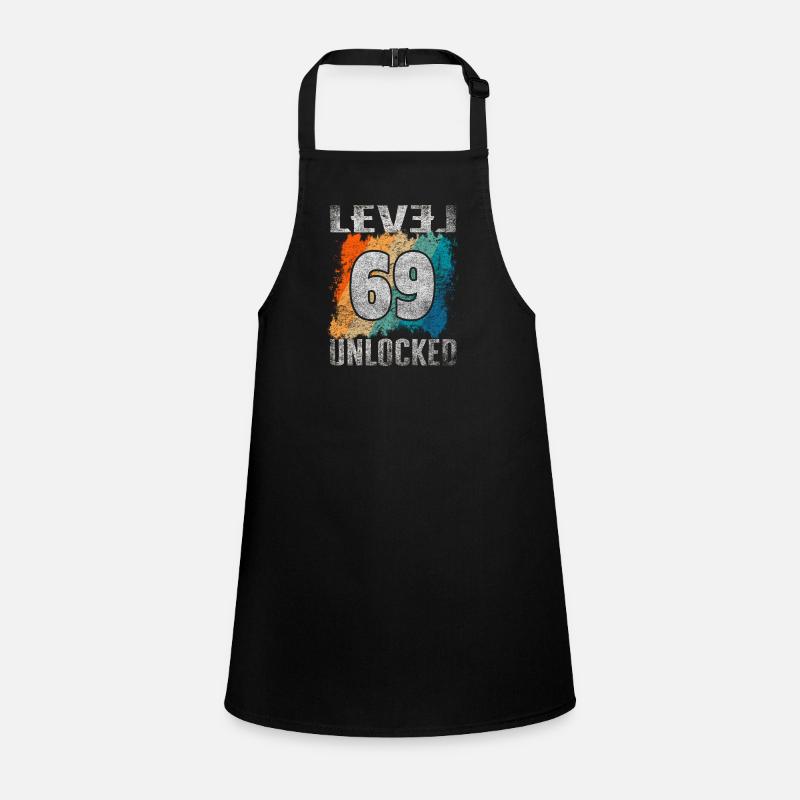 Birthday Gift Level Unlocked 69 years Children's Apron
