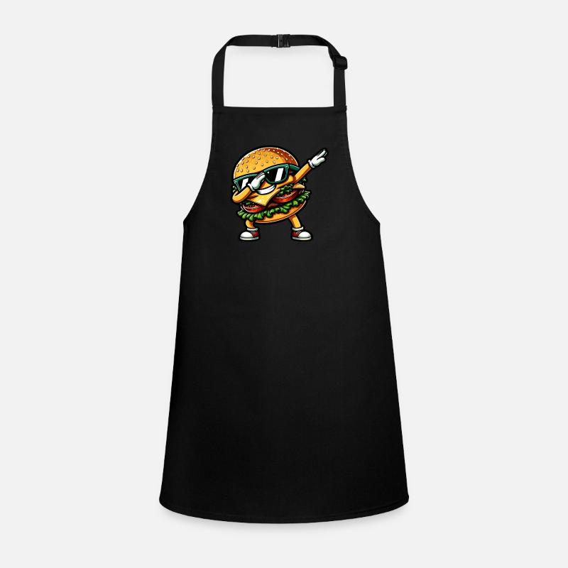 Hamburger & Cheeseburger Dabbing Tablier Enfant