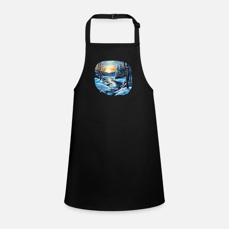Winter Children's Apron