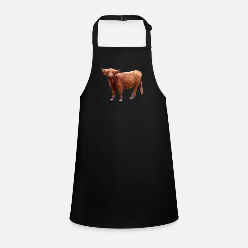 Scottish Highland cattle Children's Apron