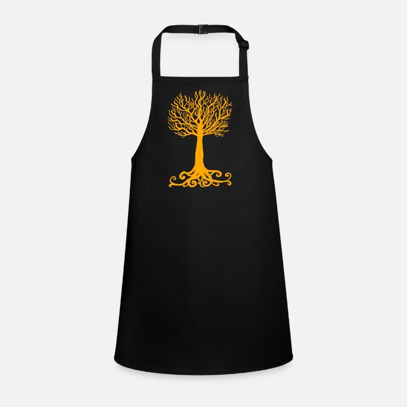 yellow tree Children's Apron