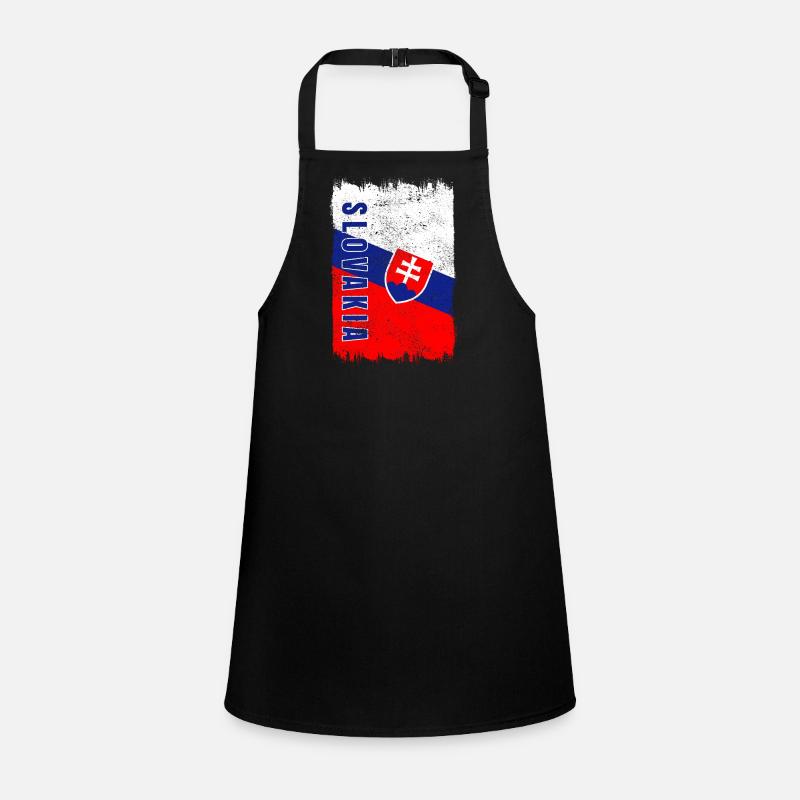 Drapeau slovaque vintage Tablier Enfant