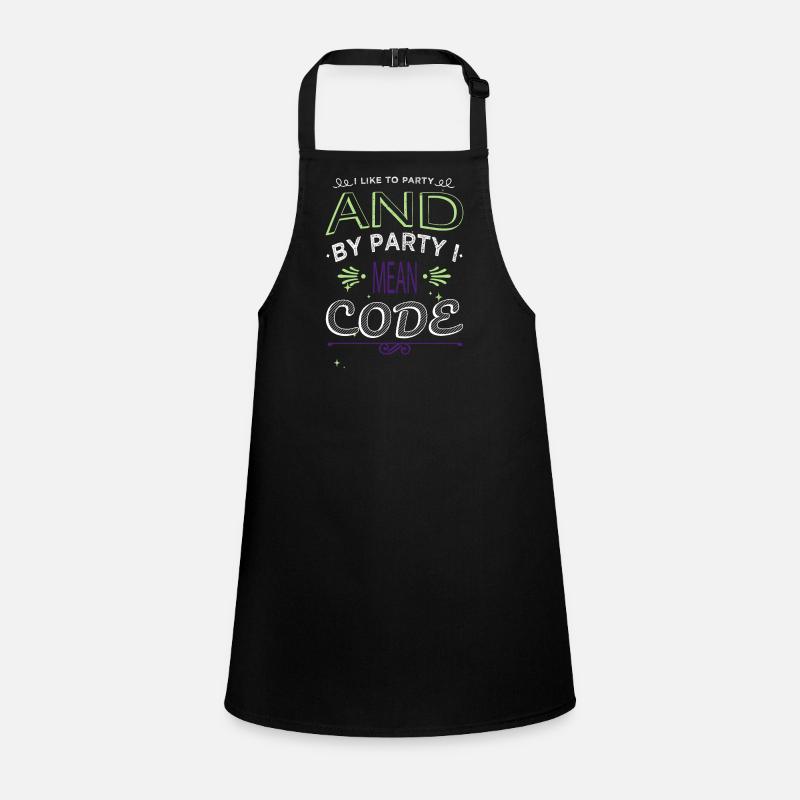 Programming Computer Scientist Happy Children's Apron