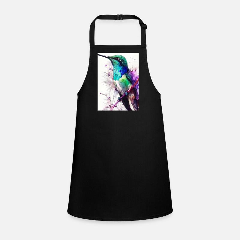 Bunter Vogel Schürze für Kinder
