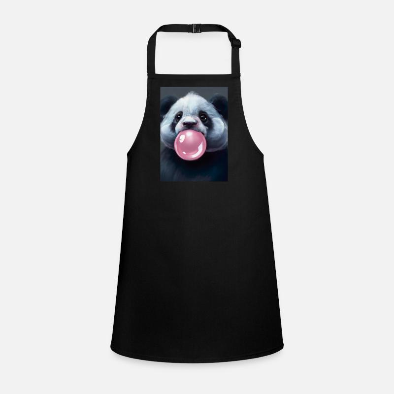 Kaugummi-Panda Schürze für Kinder