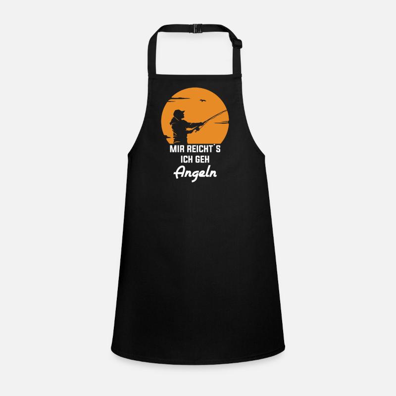 I've had enough, I'm going fishing! Children's Apron
