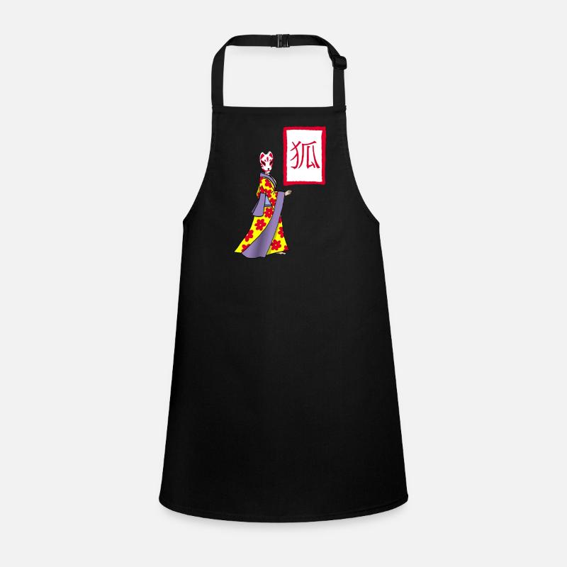 Fox Kitsune manga Children's Apron