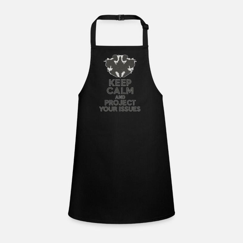 Keep calm and project your issuses Children's Apron