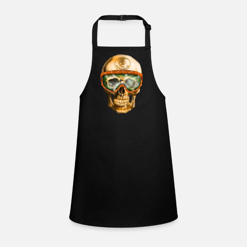 Adrenaline Skull Children's Apron