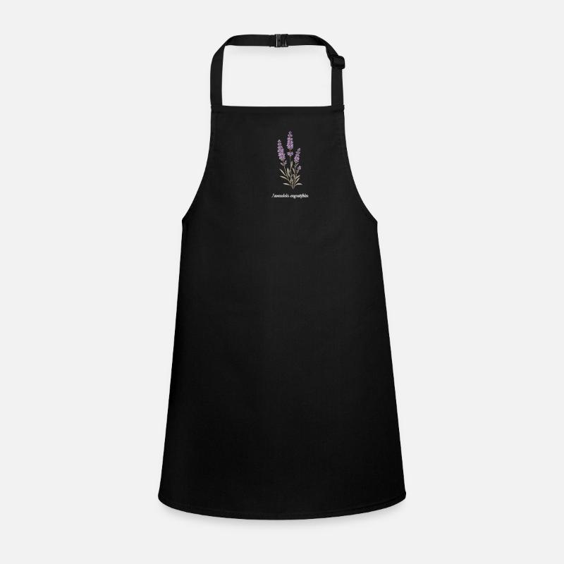 Lavender Botanical Illustration Children's Apron