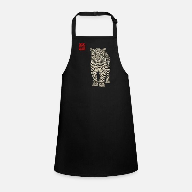 Leopard Asian Children's Apron