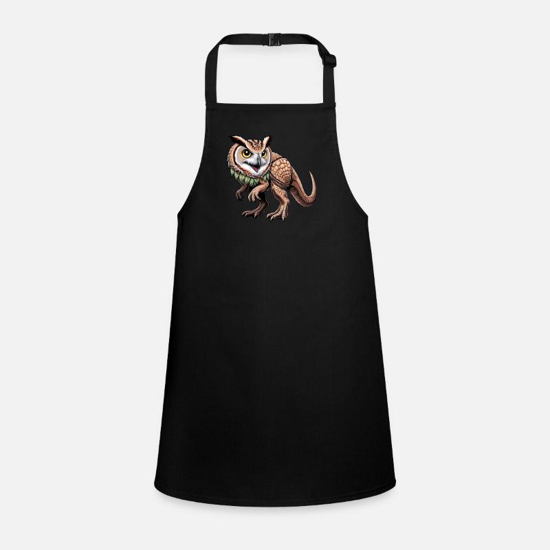 T-Rex and Owl Mythical Creatures Mix Children's Apron