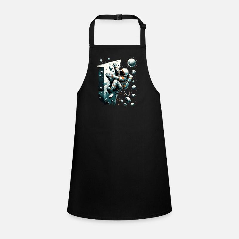Bouldering Astronaut Spaceman Gift Children's Apron
