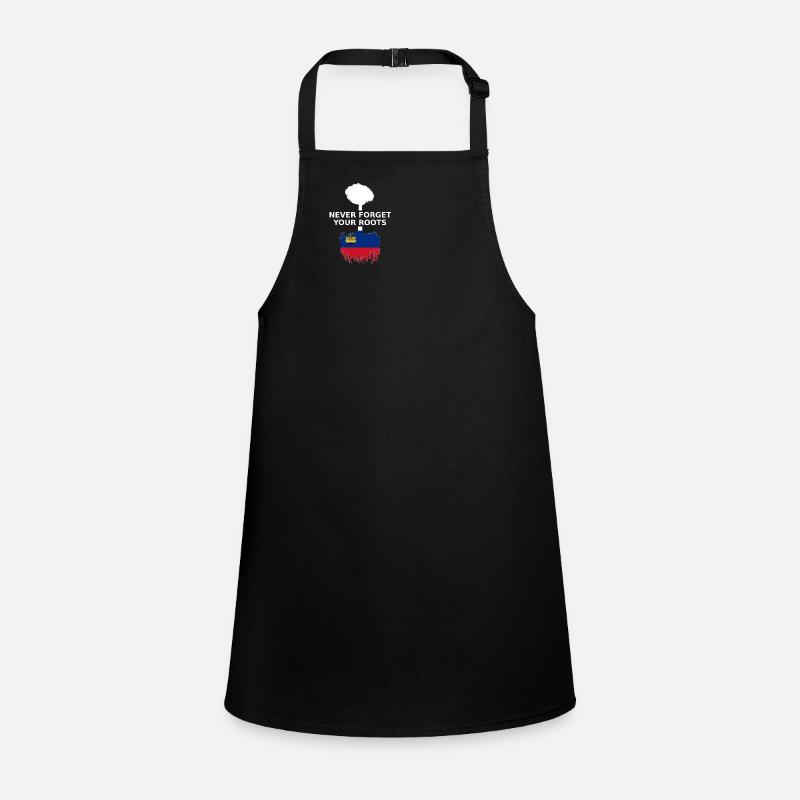 Liechtenstein Flag Never Forget Your Roots Children's Apron