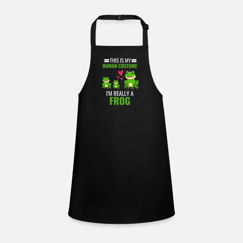 Frog Costume Party Toad Animal Gift Frog Tablier Enfant