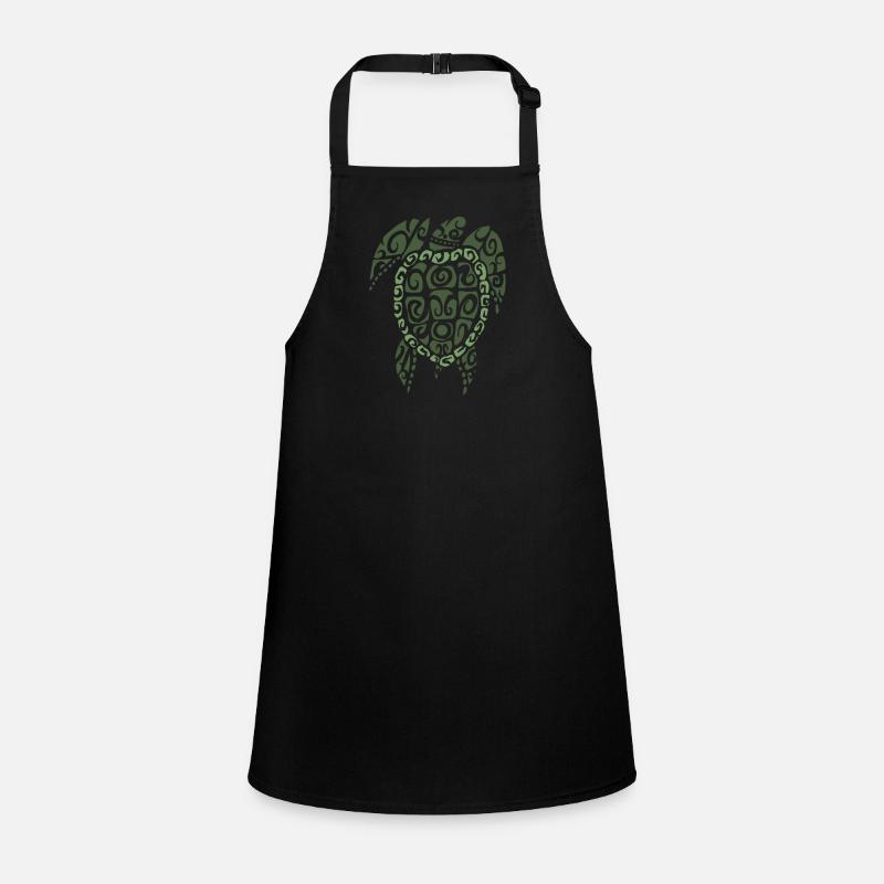 tortue - Tablier Enfant - noir