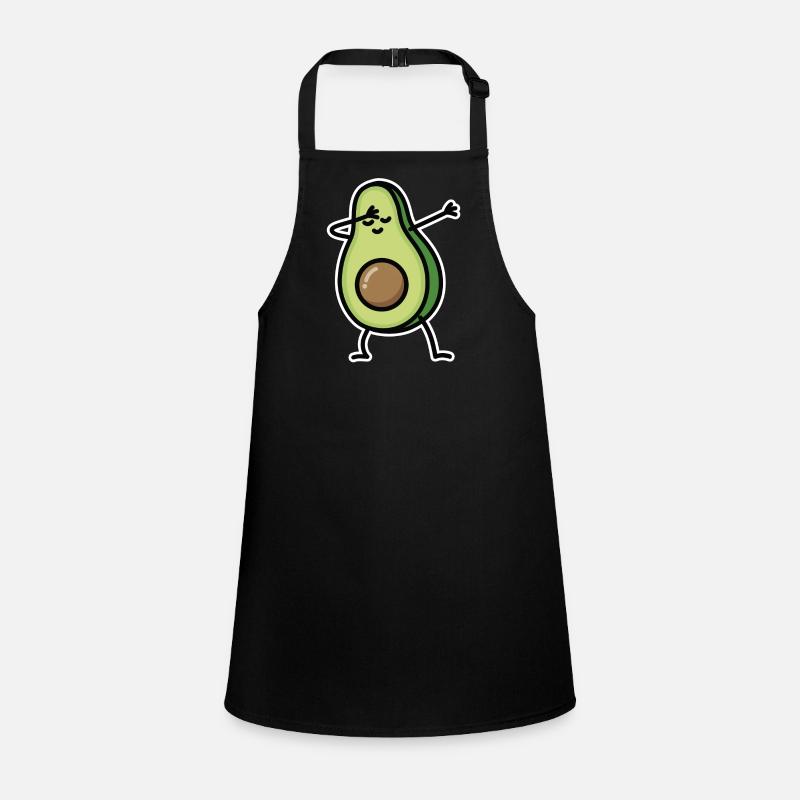 Avocado dab dabbing Schürze für Kinder