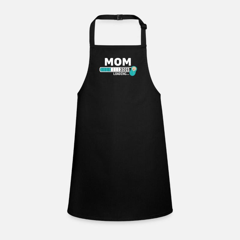 Mom 2023 loading... / Mama 2023 Schürze für Kinder