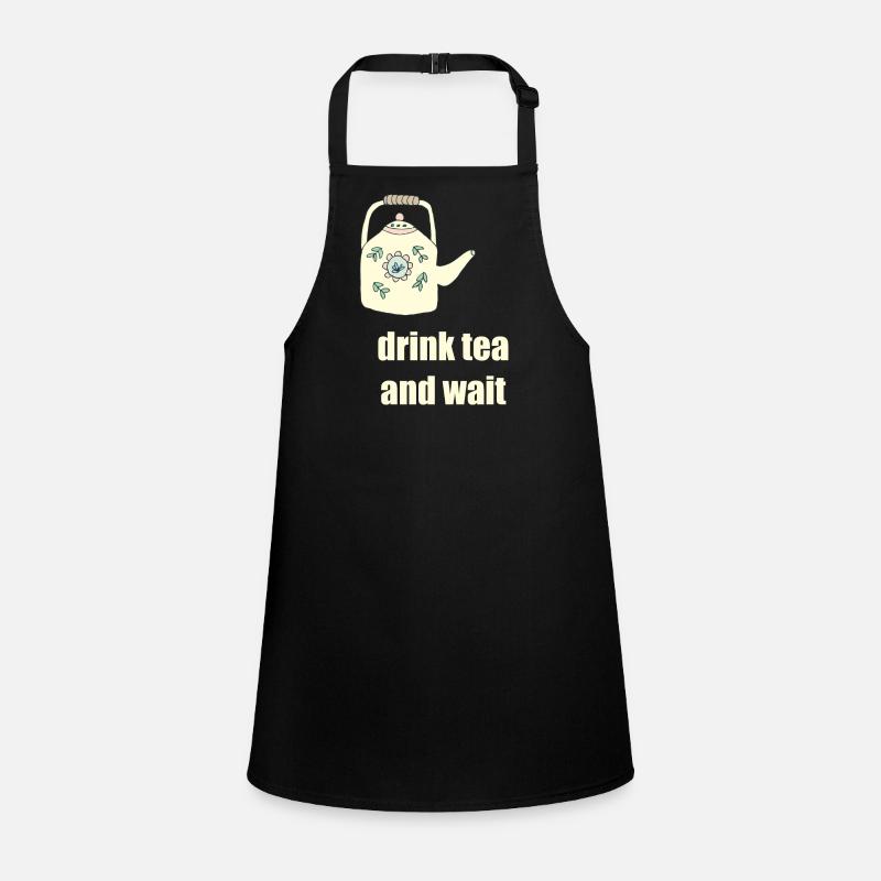 drink tea teapot Children's Apron