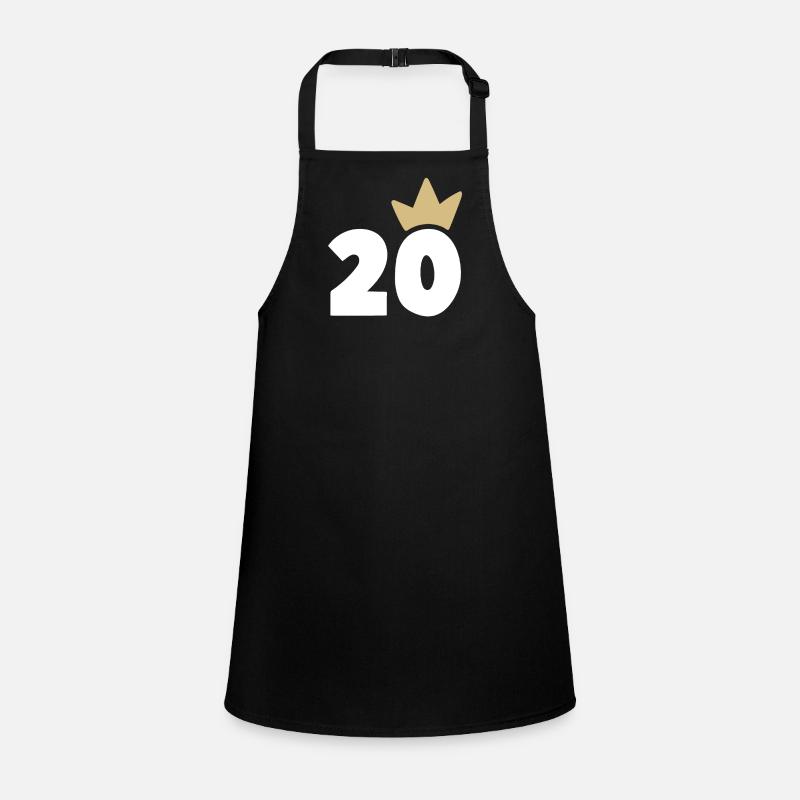 20 couronne numéro 30 Tablier Enfant
