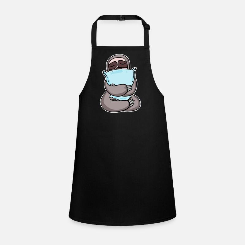 Sloth with pillow Children's Apron