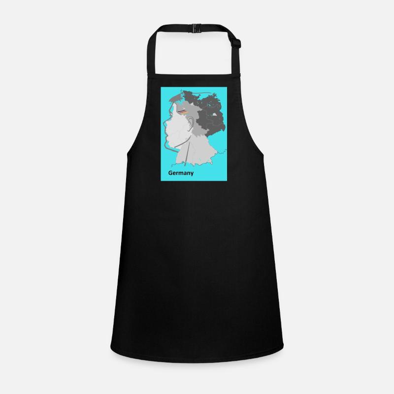 Germany Gradient Map Children's Apron