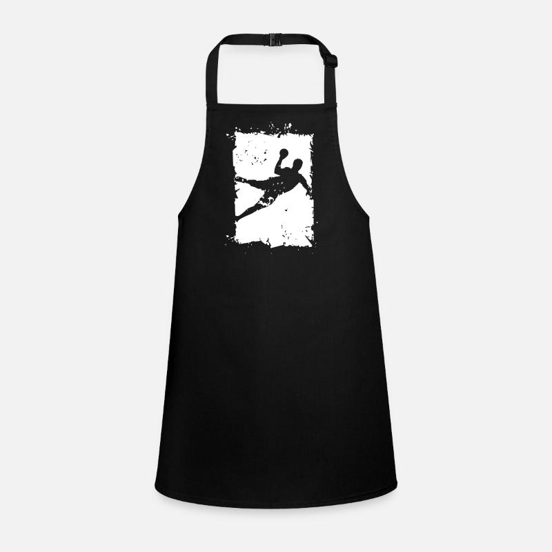 Handball Throw Explosion Destruction Illustration Children's Apron
