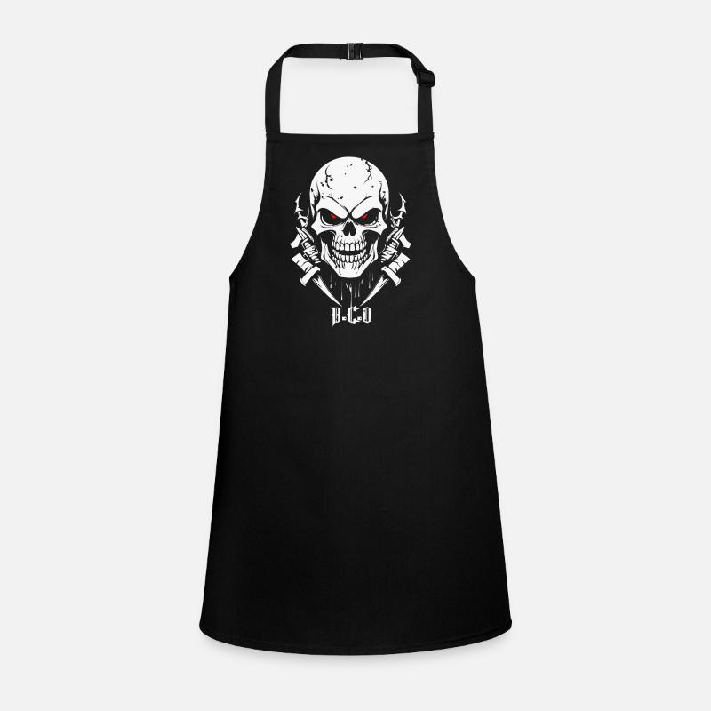 Skull Children's Apron