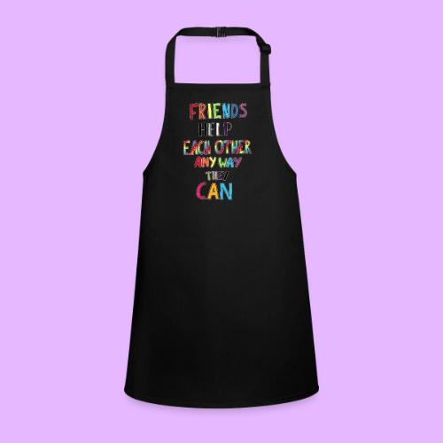 Friends Help Each Other - Children's Apron