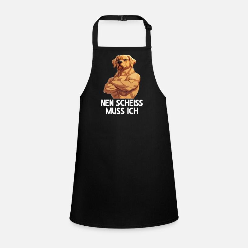 Chien chiens je dois baiser Tablier Enfant