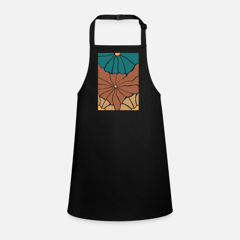 Fleurs de flore bohème Tablier Enfant