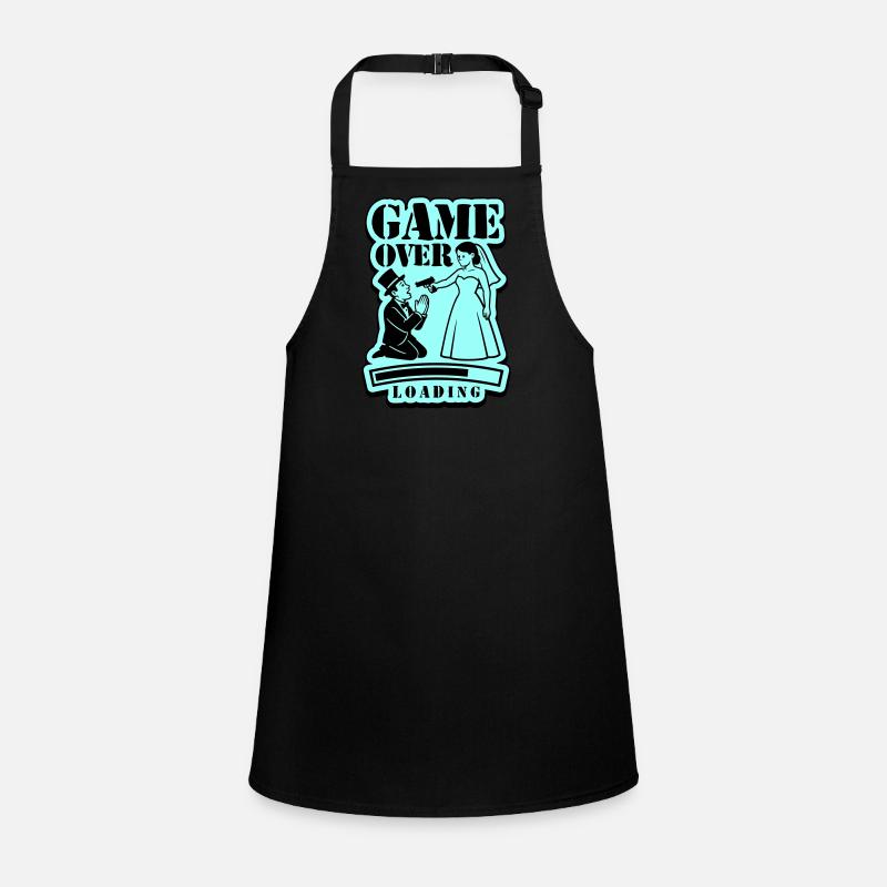 Wedding Game Over Loading Children's Apron