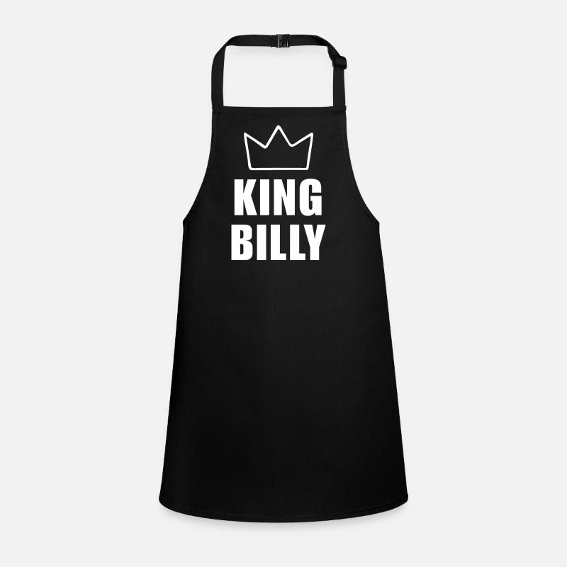 T-shirt King Billy Crown – Nom commençant par B Tablier Enfant