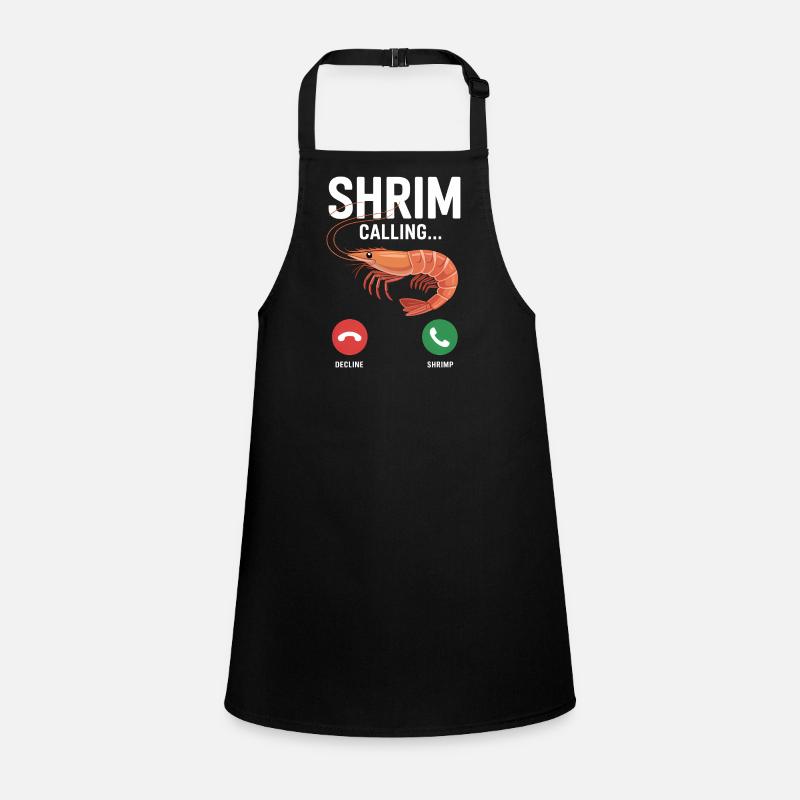 Shrim is calling - Funny Brainrot Memes Children's Apron