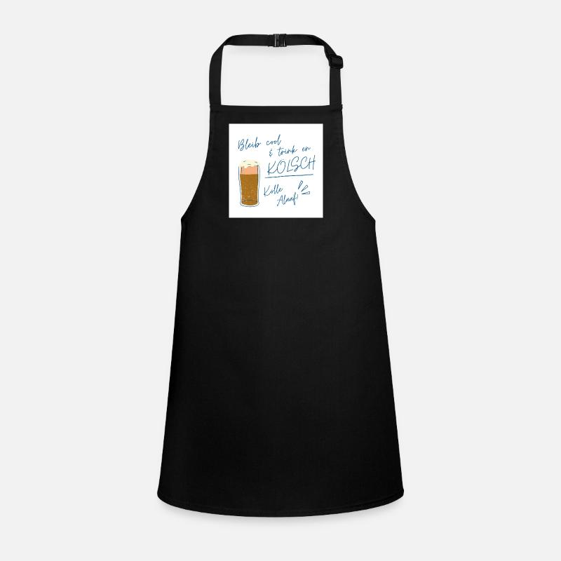 Restez cool Kölsch design, carnaval pour la vie Tablier Enfant
