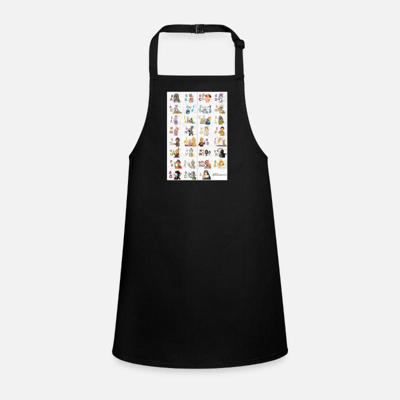 German Finger Alphabet 2 / Children's Apron