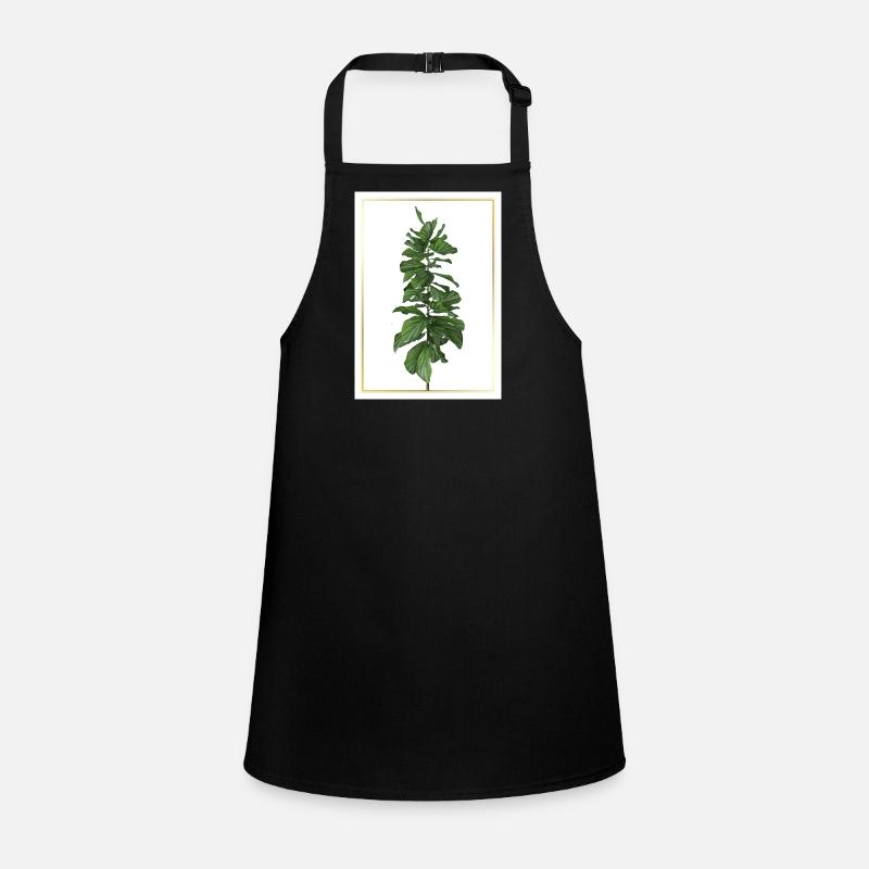 Plante verte dans un cadre doré Tablier Enfant
