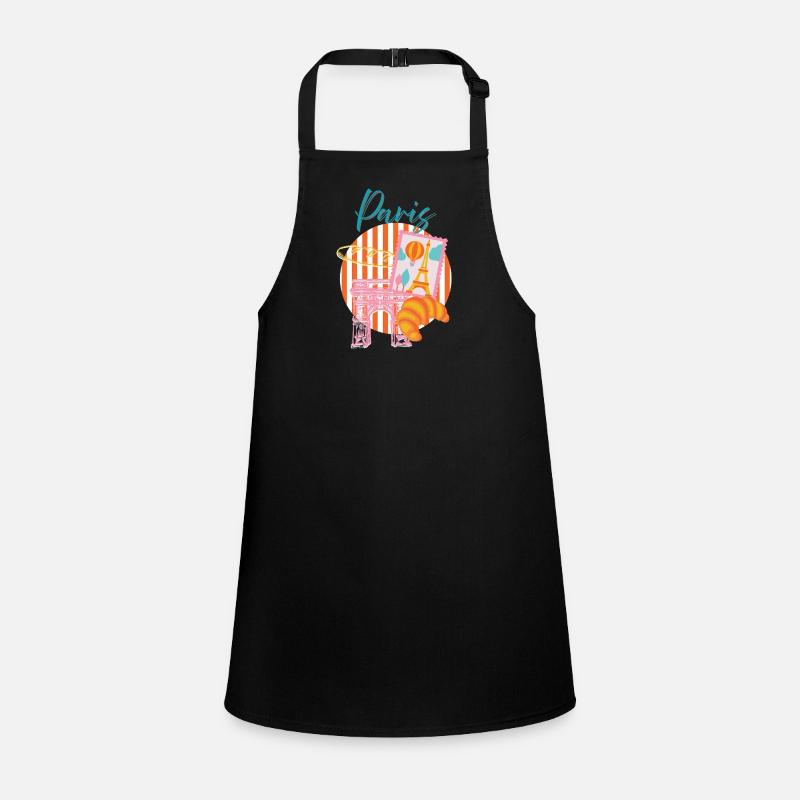 Paris Arc in Postcard Lumière Children's Apron
