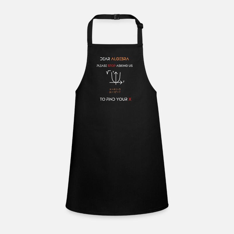Not All Math Jokes Are Terrible Just Sum Funny Children's Apron