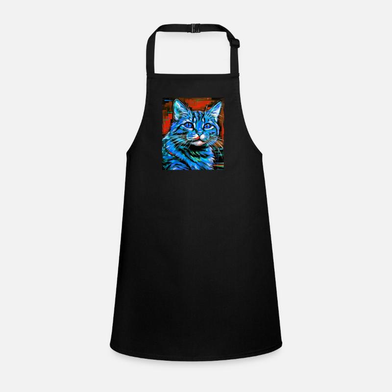 Cat Portrait Children's Apron