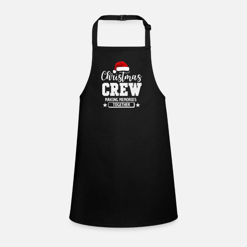 WEIHNACHTS-CREW Schürze für Kinder