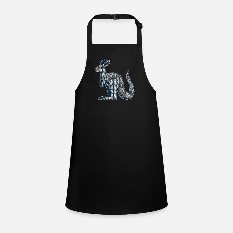 Knitted Kangaroo Schürze für Kinder