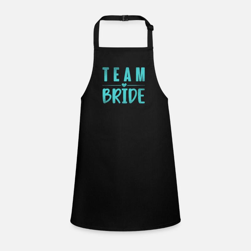 Team Braut Schürze für Kinder