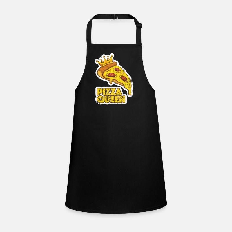 Queen Pizza Graphic Tablier Enfant